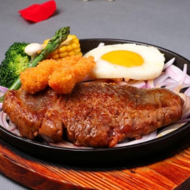 【夏日玛莉西餐厅】单人牛排套餐
