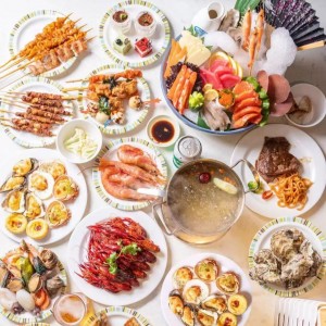 【吉布鲁单人海鲜牛排自助】100+菜品畅吃，不限量~优享门市价129元的单人吉布鲁牛排海鲜自助